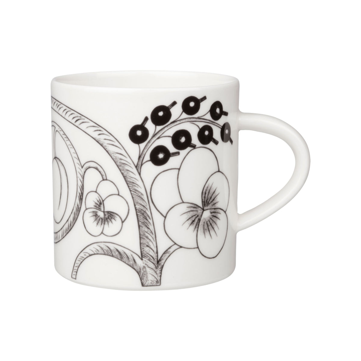 Paratiisi mugg 0,35L svart - Paratiisi mug 0,35L black