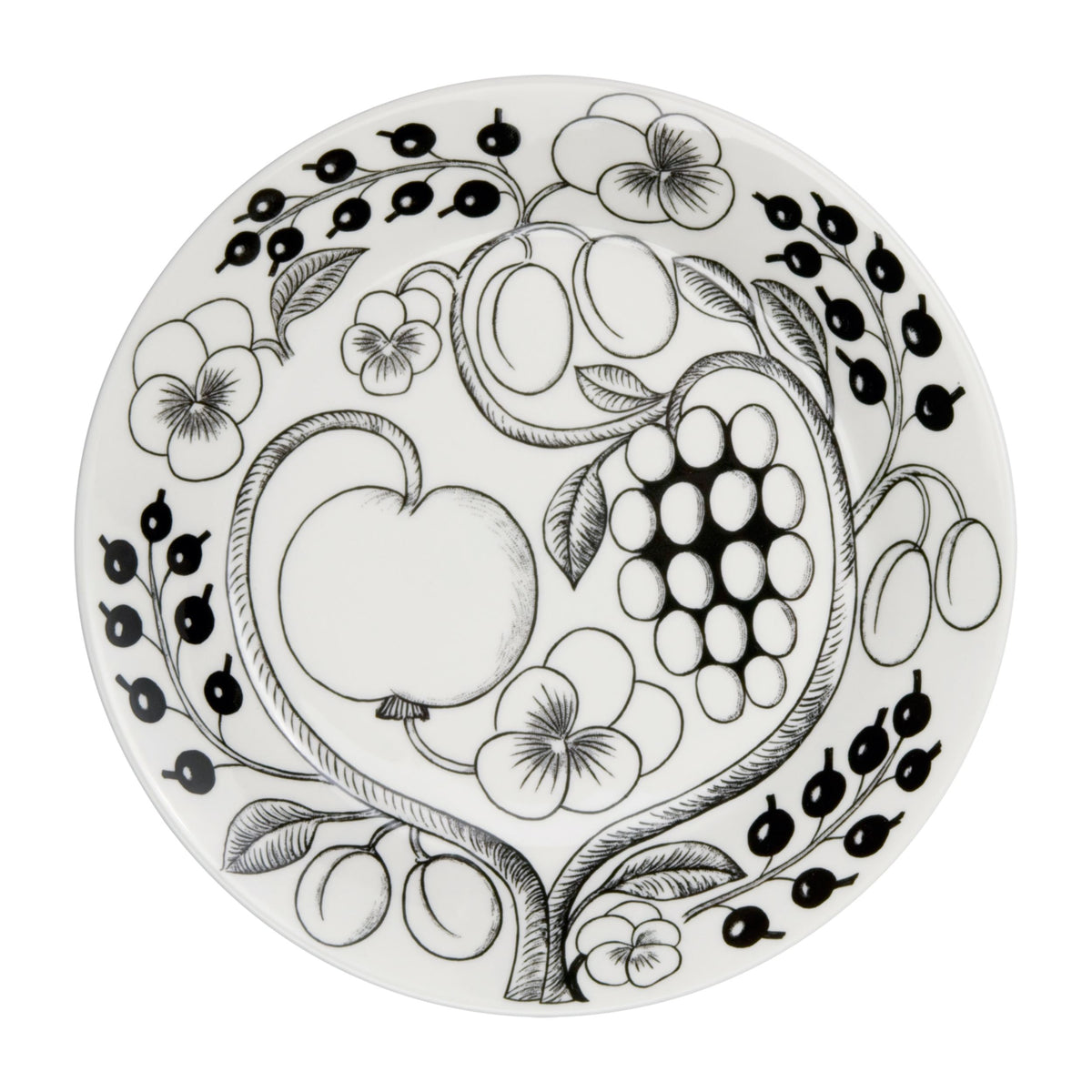 Paratiisi lautanen 26cm musta - Paratiisi plate 26cm black