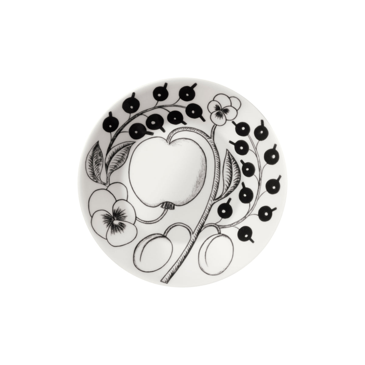 Paratiisi fat 14cm svart - Paratiisi dish 14cm black