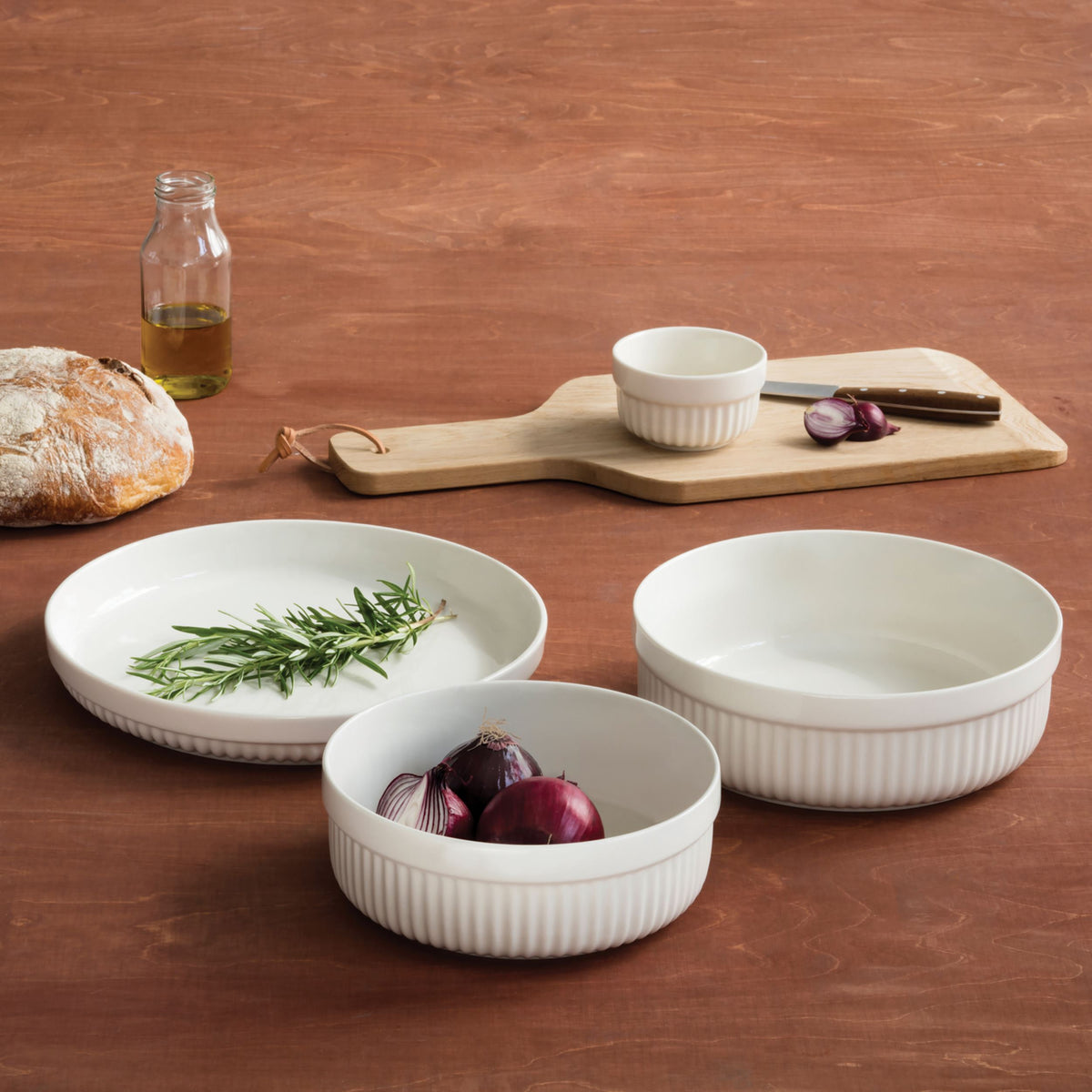 Uunikokki rund form 2l - Uunikokki oven dish round 2L