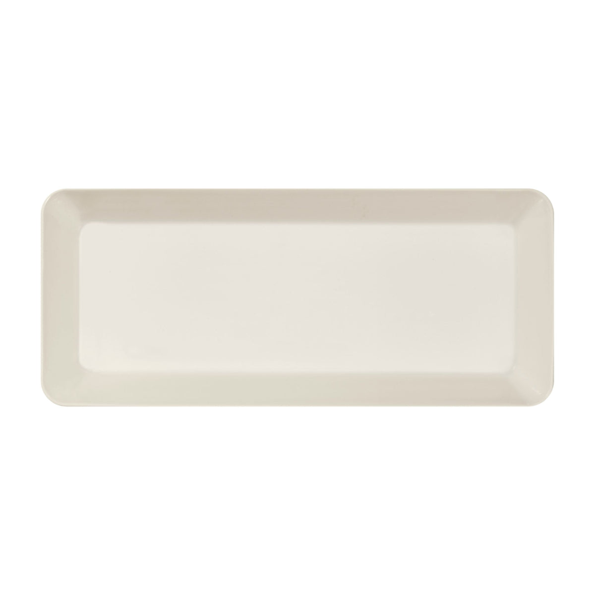 Teema platter 16x37cm white