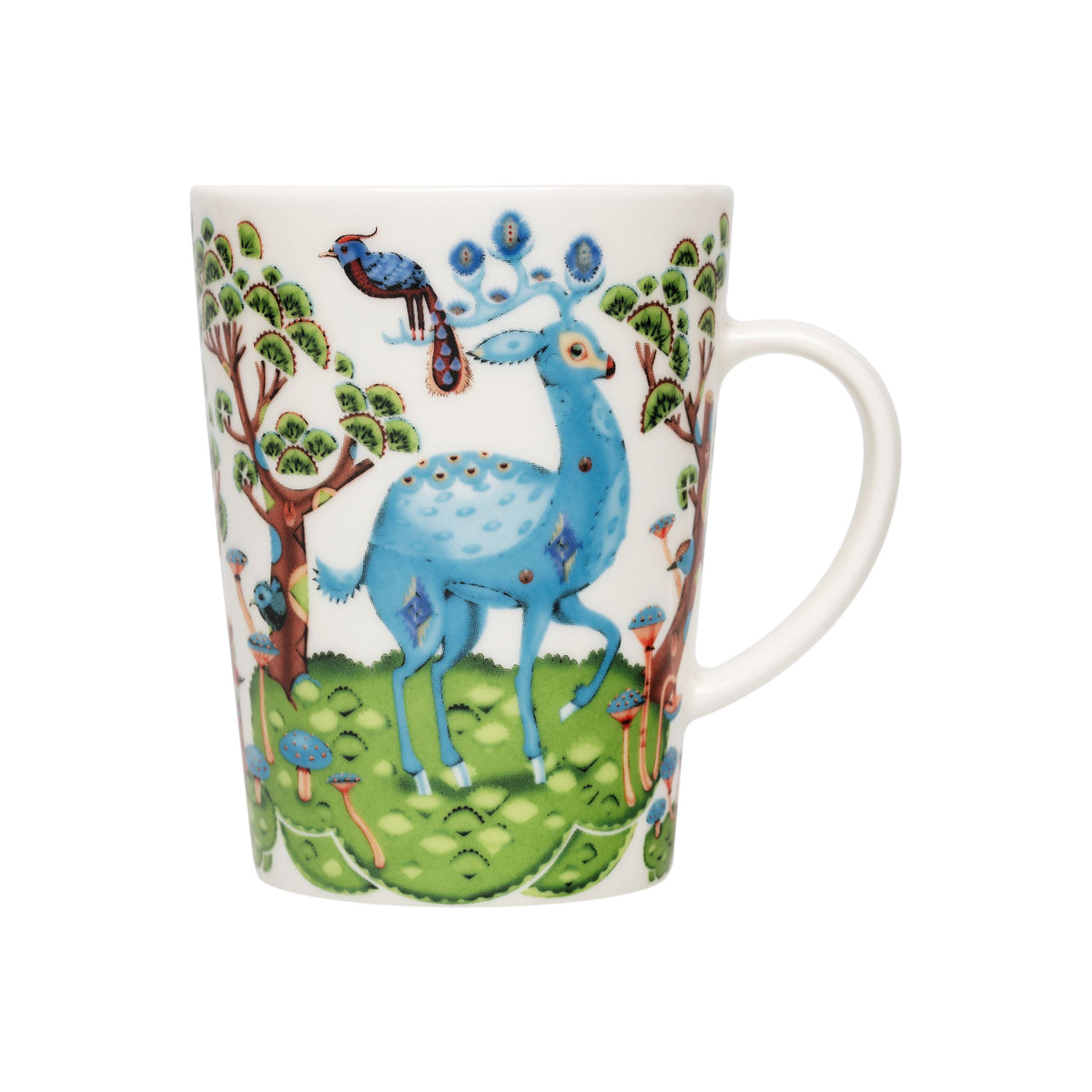 Satumetsä Becher 0,4l Frühlingsgrün-Himmelblau - Satumetsä mug 0,4L spring green-sky blue