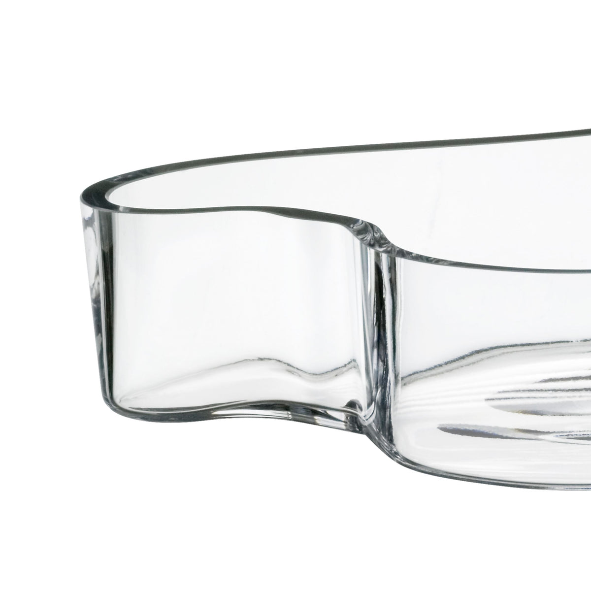 Alvar Aalto Collection Schale 380x50mm klar - Aalto bowl 380x50mm clear