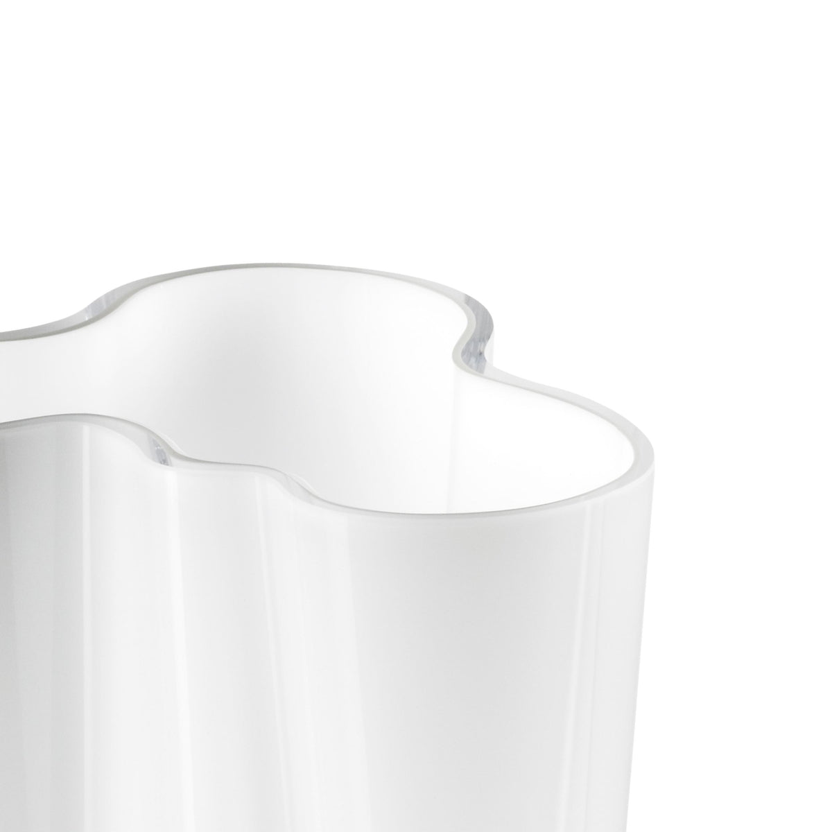Alvar Aalto Collection vaas 95mm opal - Aalto vase 95mm opal