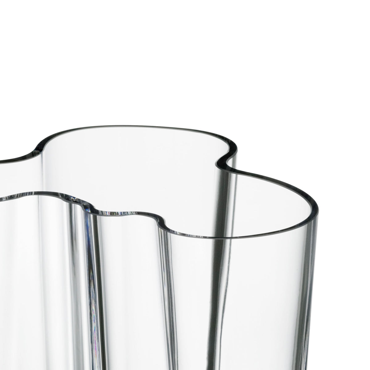 Alvar Aalto Collection Vase 120mm klar - Aalto vase 120mm clear