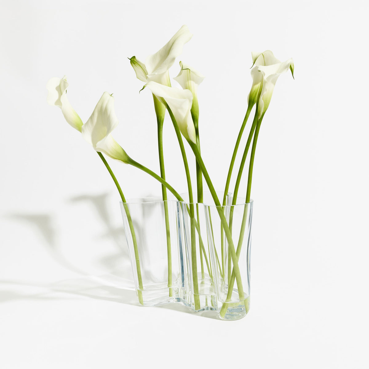 Alvar Aalto Collection Vase 160mm klar - Aalto vase 160mm clear