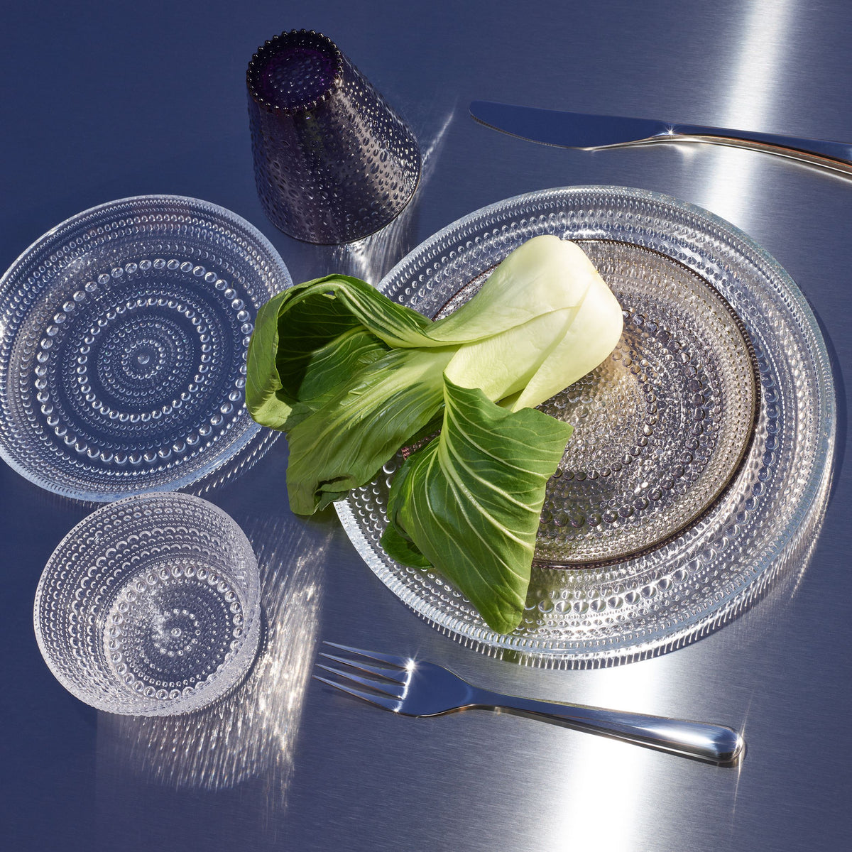 Kastehelmi Teller 248mm klar - Kastehelmi plate 248mm clear