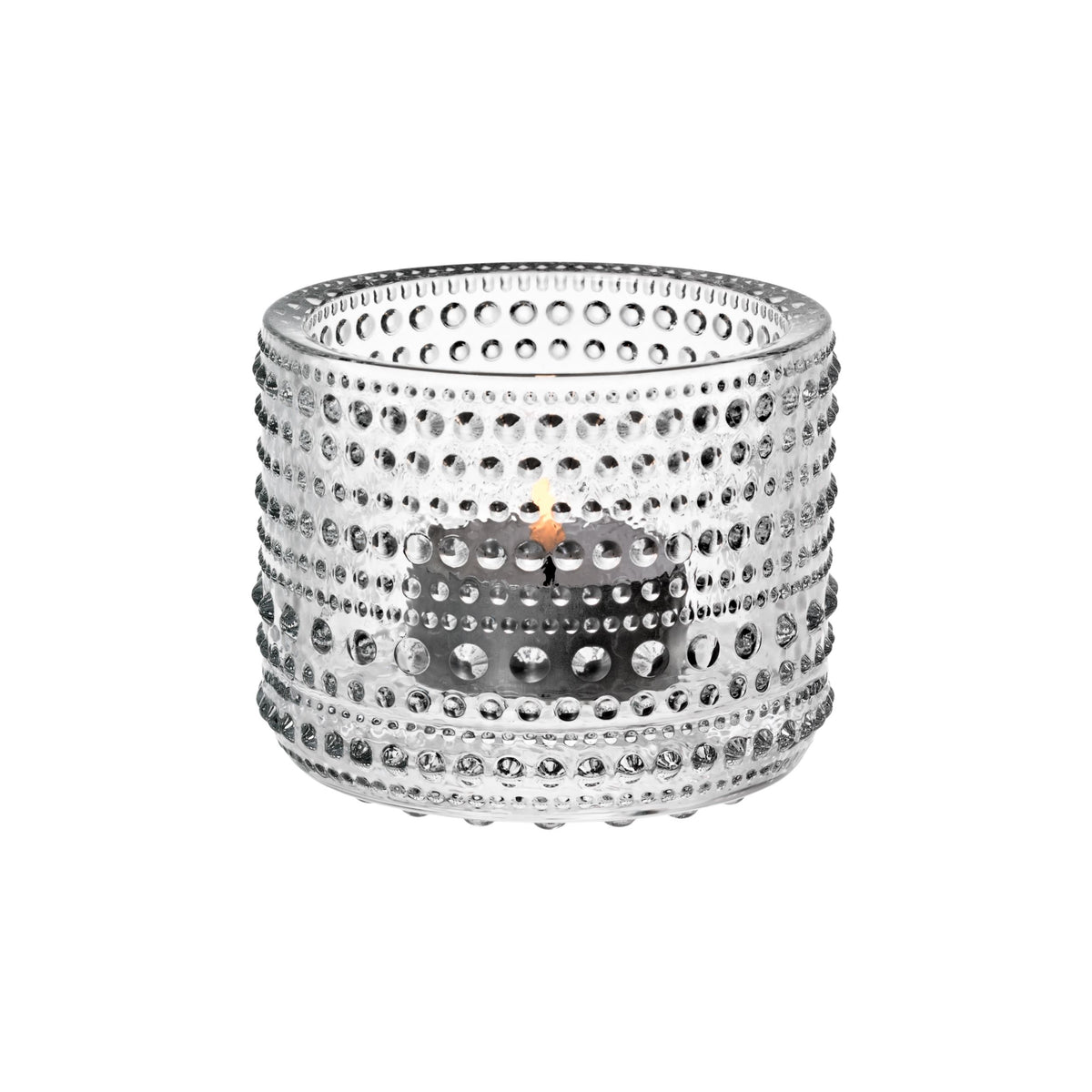 Kastehelmi  teal.candleh. 64mm clear