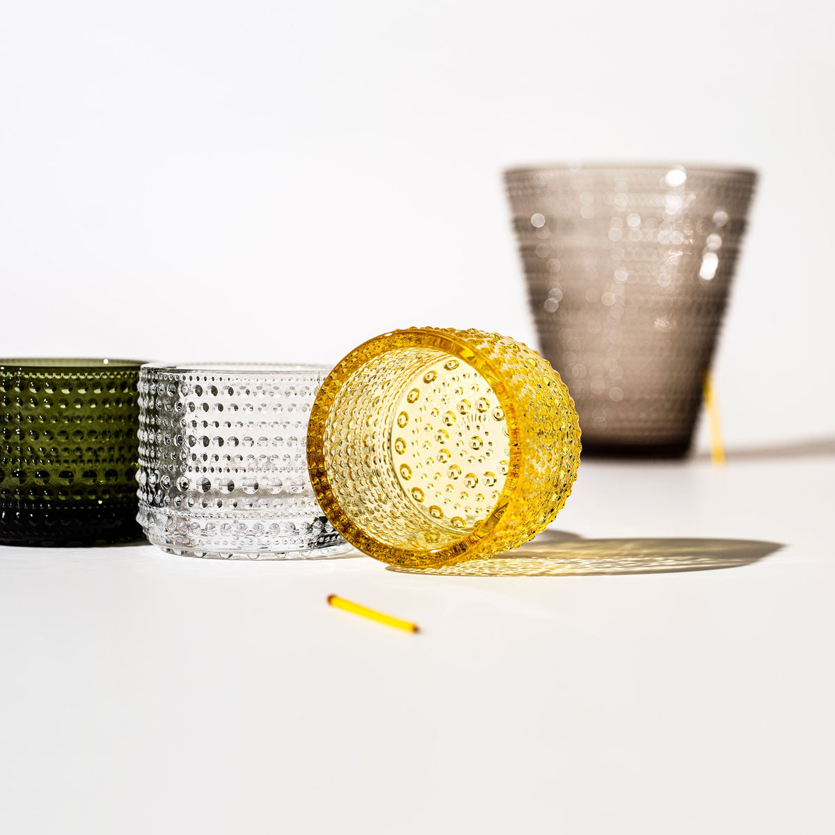 Kastehelmi  teal.candleh. 64mm clear