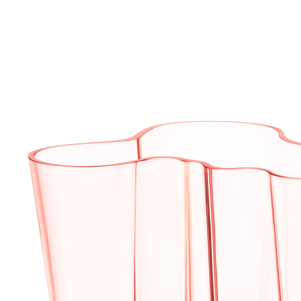 Aalto-Vase 160mm Lachsrosa - Aalto vase 160mm salmon pink
