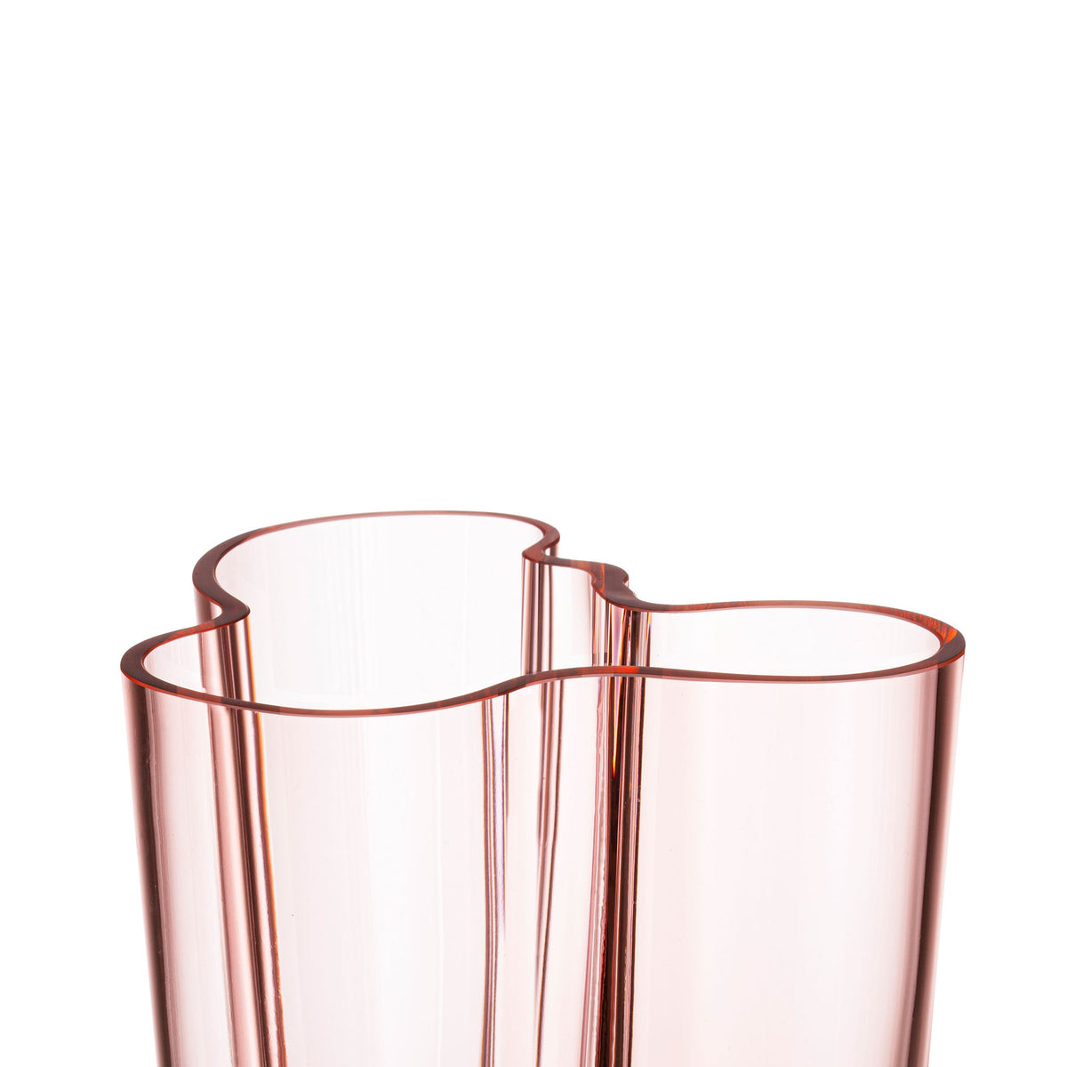 Aalto vase 251mm salmon pink