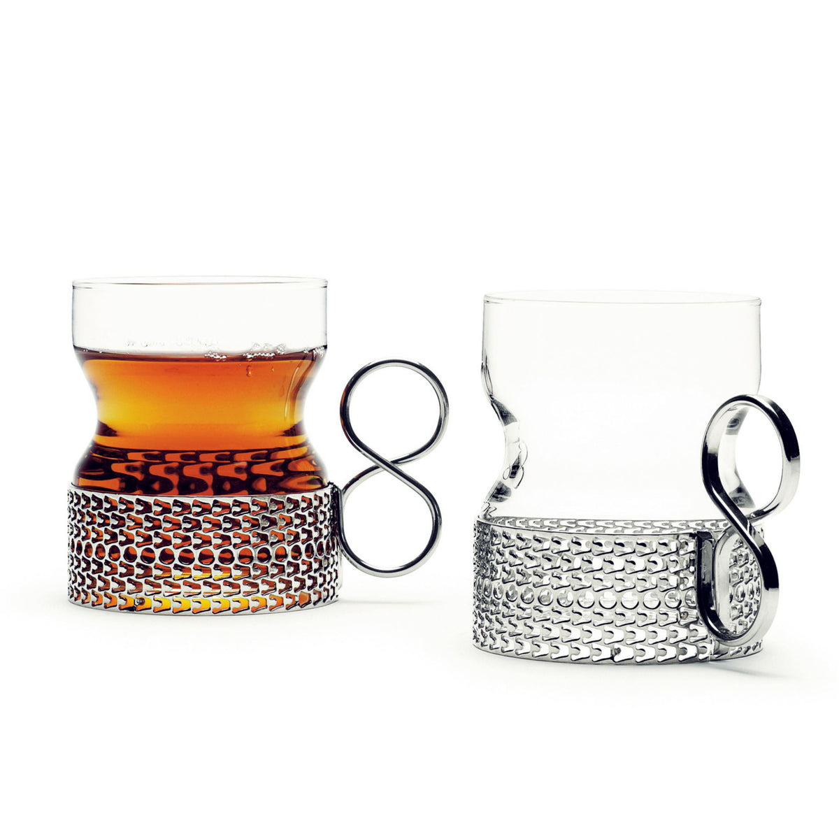 Tsaikka Glas 23cl mit Halter 2Stk - Tsaikka glass 23cl with holder 2pc