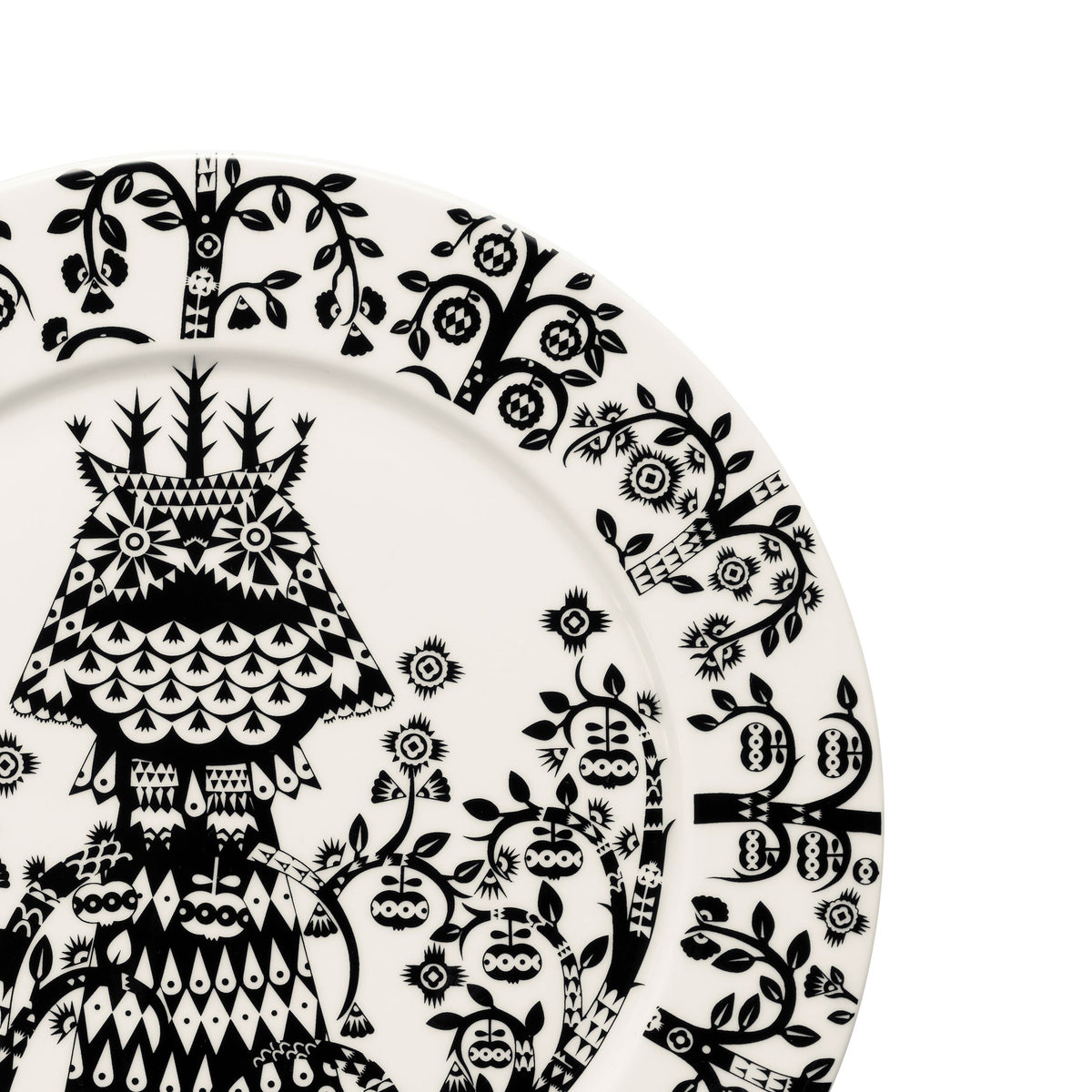 Taika plate 27cm black