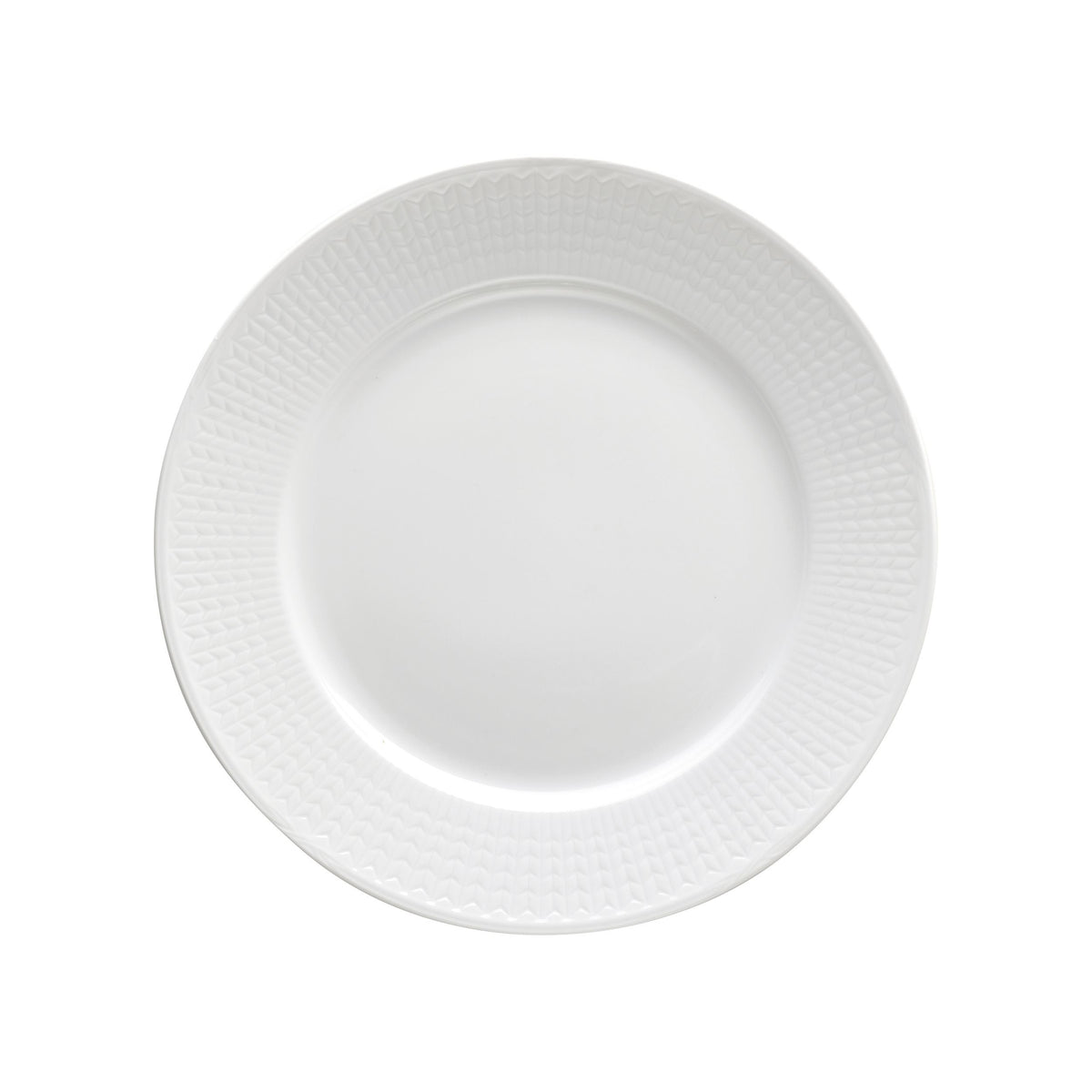 Swedish Grace Tallrik 27cm snö - SWGR plate 27cm snow