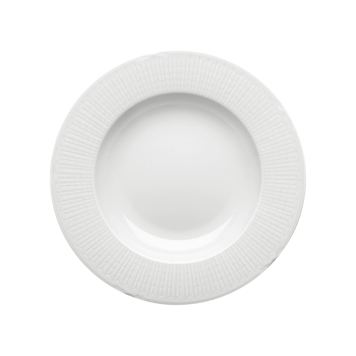 Swedish Grace Tallrik djup 25cm snö - SWGR plate deep 25cm snow