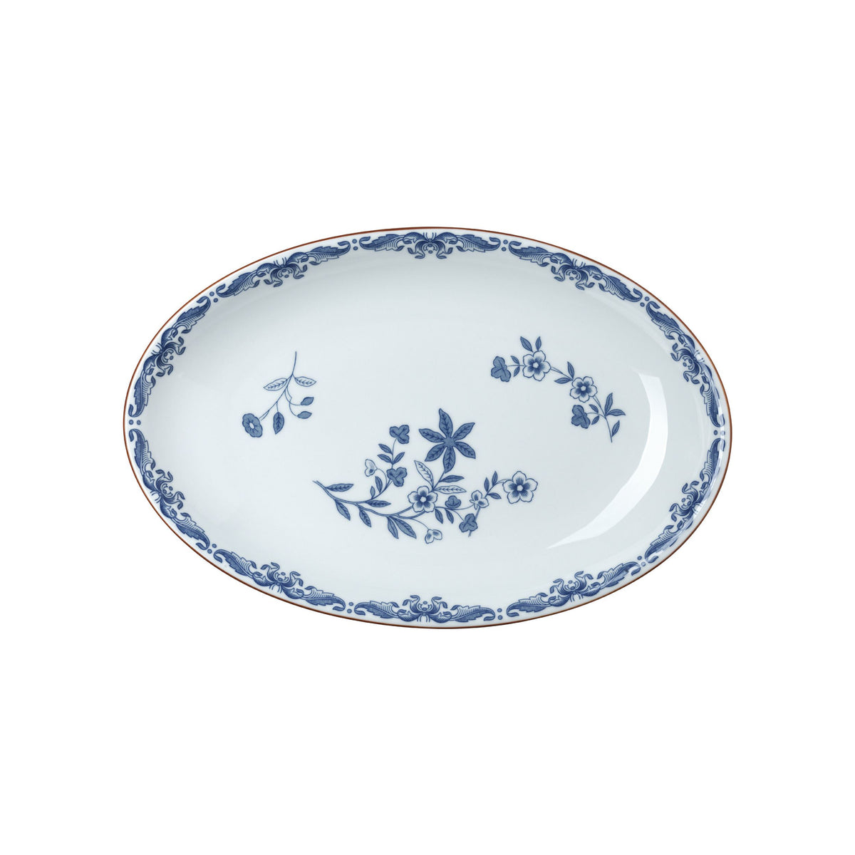 Ostindia Ovalt serveringsfat 33x22cm - Ostindia oval serving dish 33x22cm