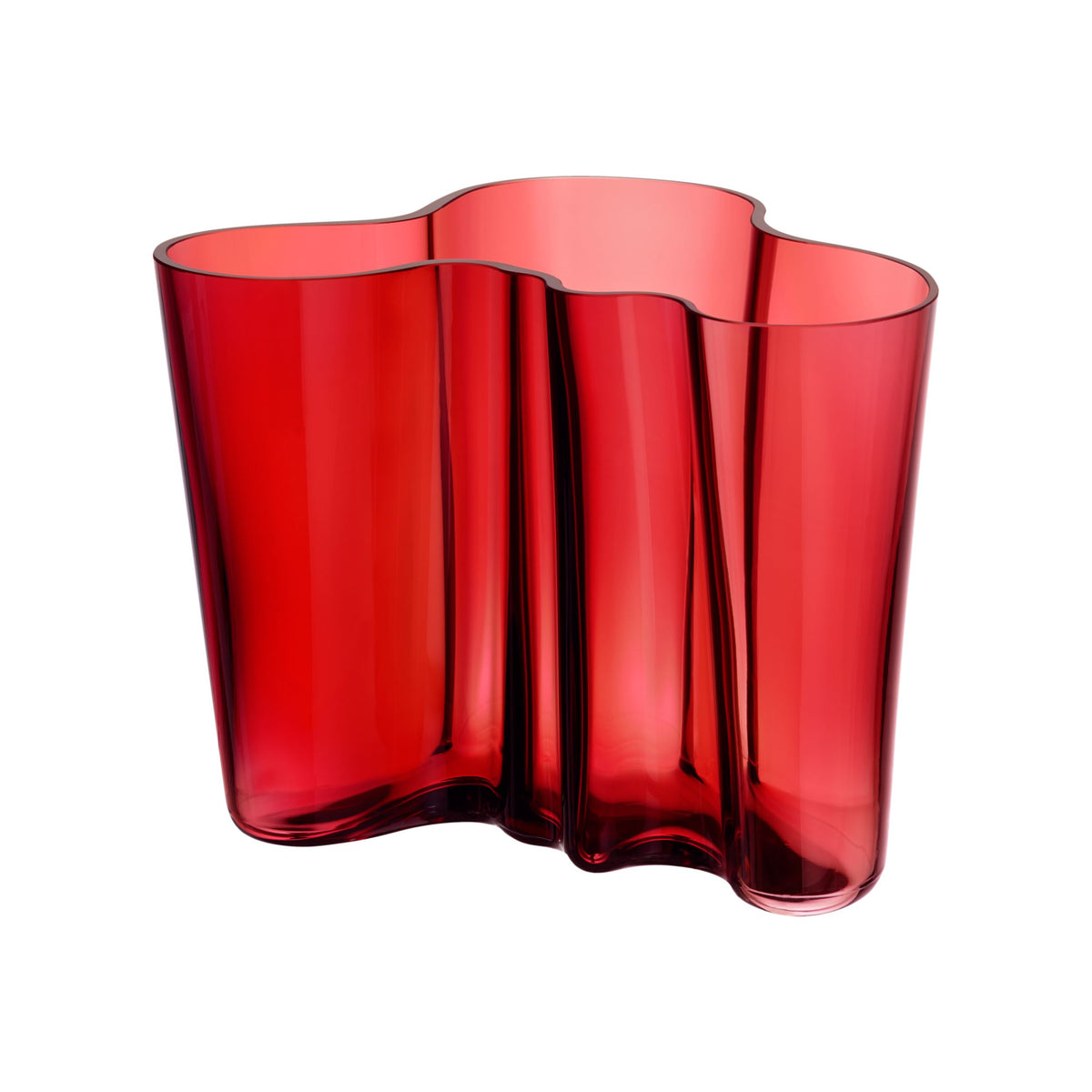 Alvar Aalto Collection Vase 160mm moosbeere - Aalto vase 160mm cranberry