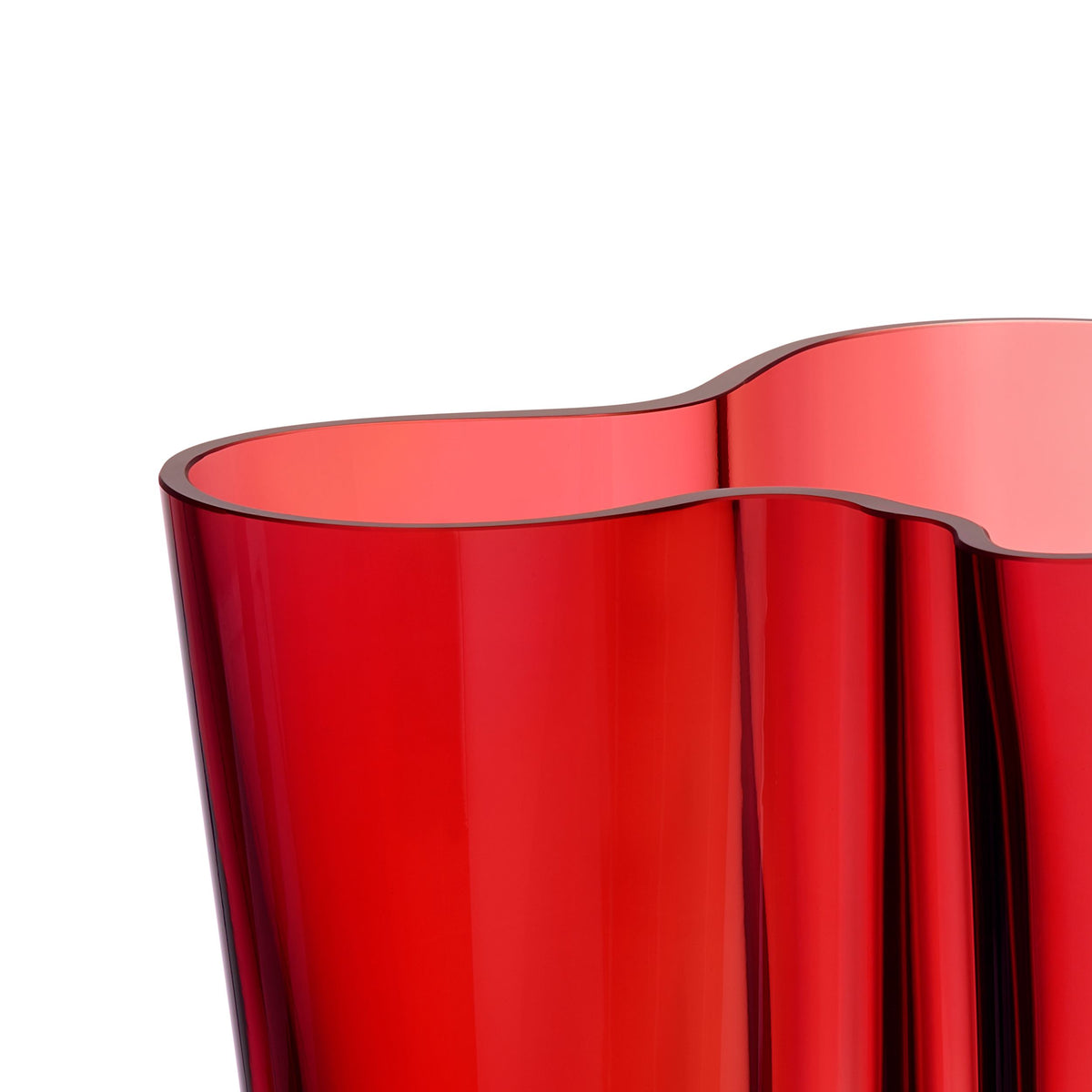 Alvar Aalto Collection Vase 160mm moosbeere - Aalto vase 160mm cranberry