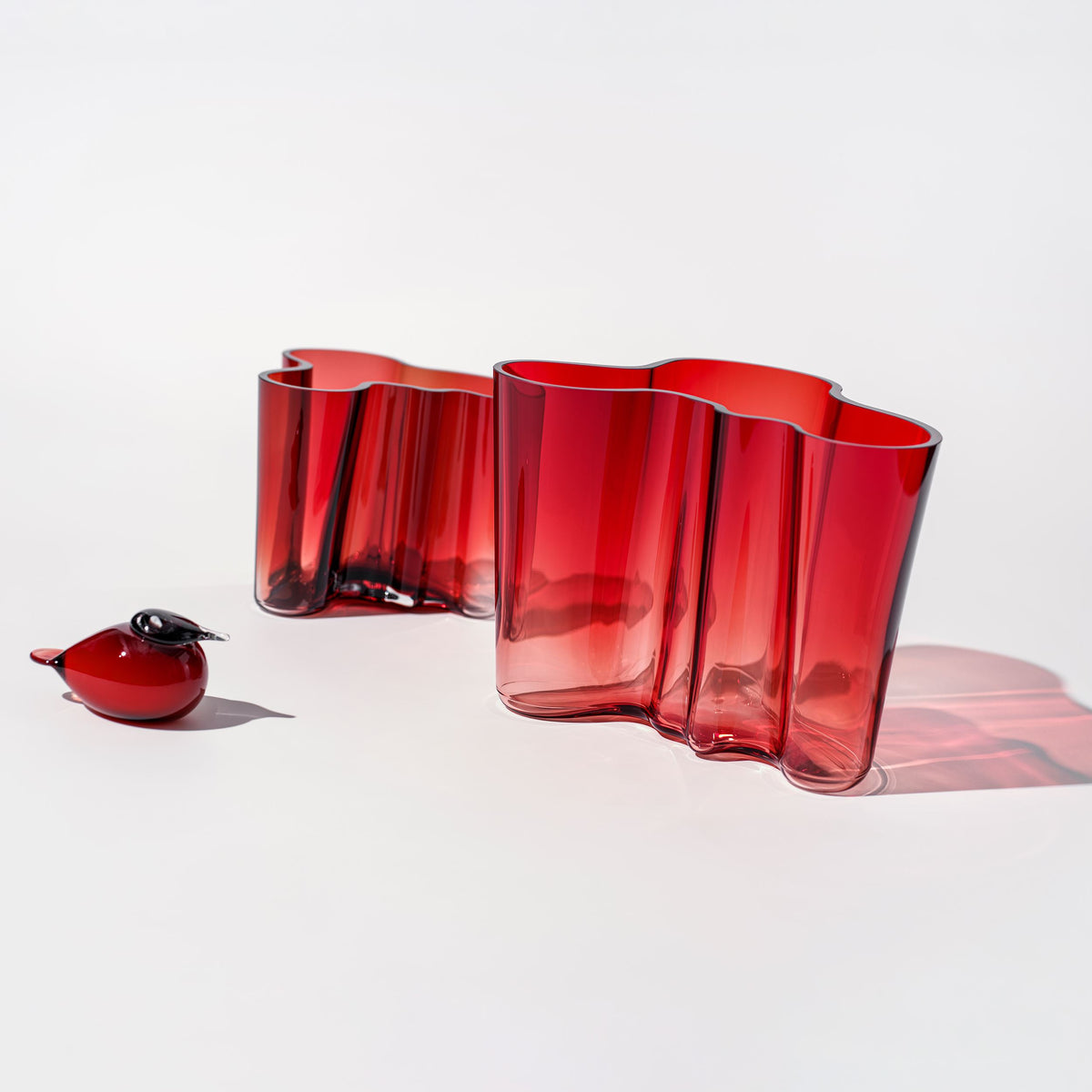 Alvar Aalto Collection Vase 160mm moosbeere - Aalto vase 160mm cranberry