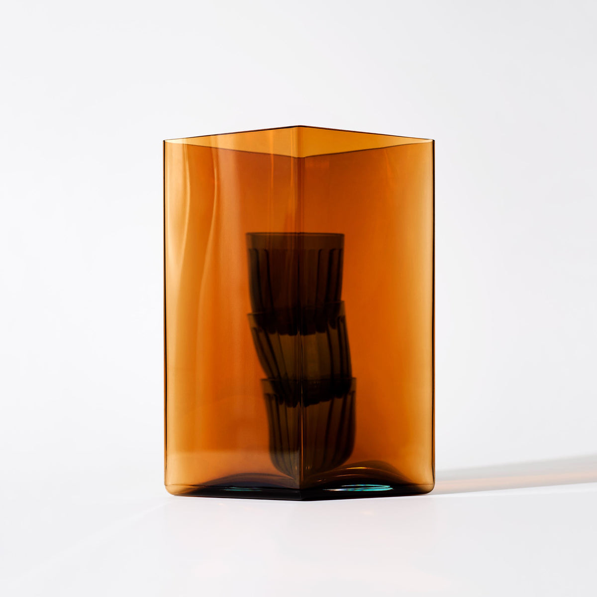 Ruutu vaas 205x270mm koper - Ruutu vase 205x270mm copper