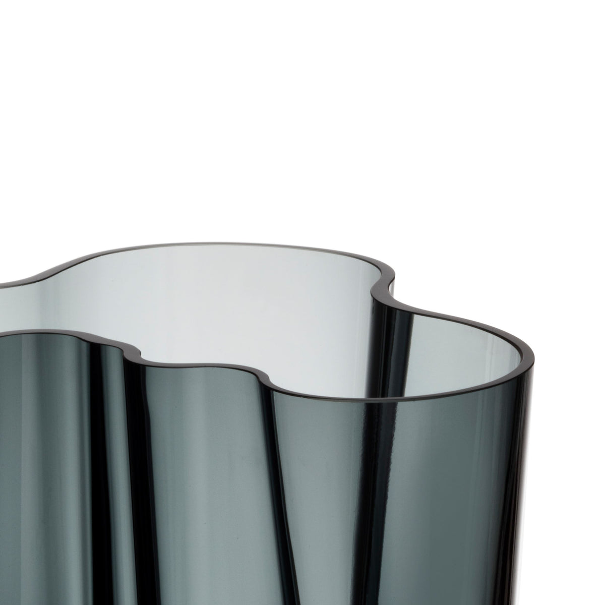 Alvar Aalto Collection Vase 160mm dunkelgrau - Aalto vase 160mm dark grey