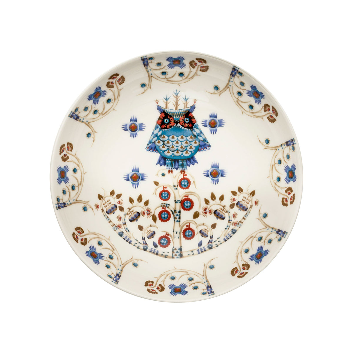 Taika Teller tief 20cm deco weiss - Taika plate deep 20cm deco white