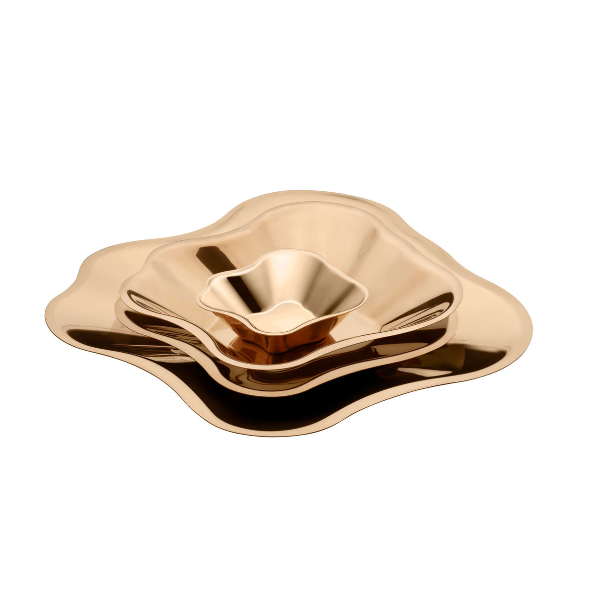 Aalto bowl 504mm rose gold