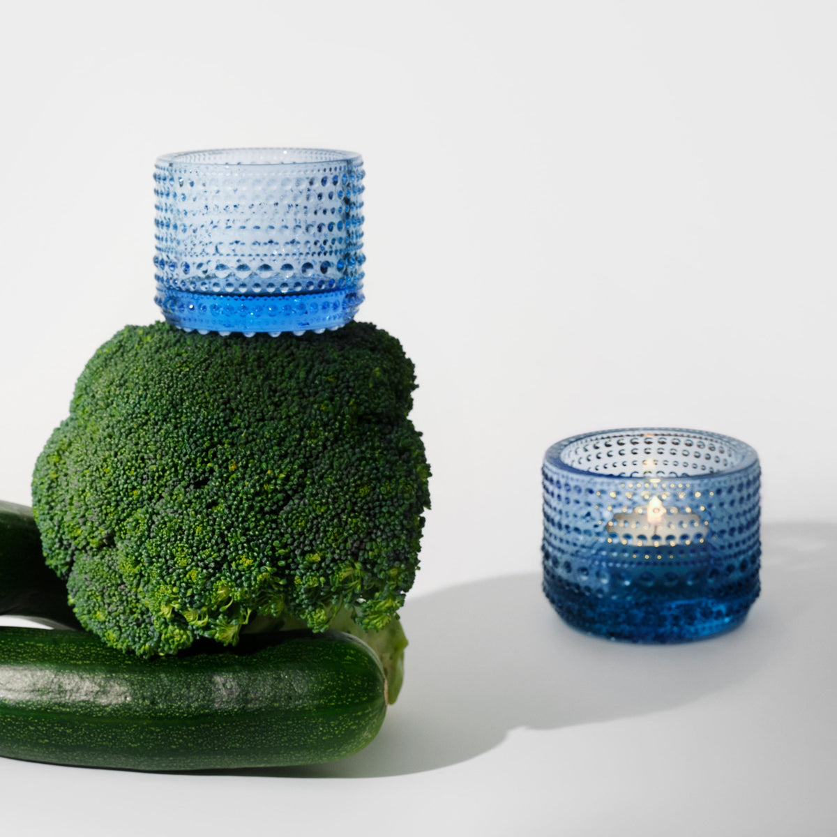 Kastehelmi Windlicht 64mm Aqua - Kastehelmi tealight candleh. 64mm aqua