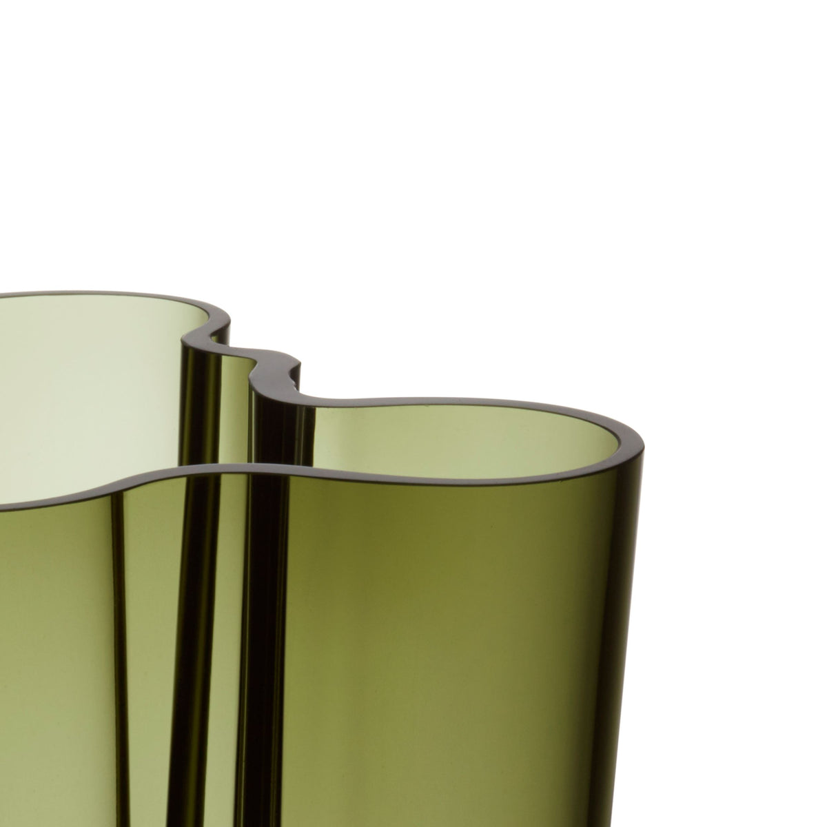 Alvar Aalto Collection vas 251mm moss grön - Aalto vase 251mm moss green