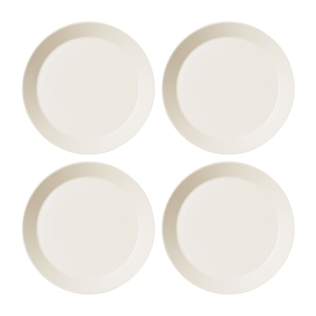 Teema Teller 26cm weiß 4-teilig - Teema plate 26cm white 4pc