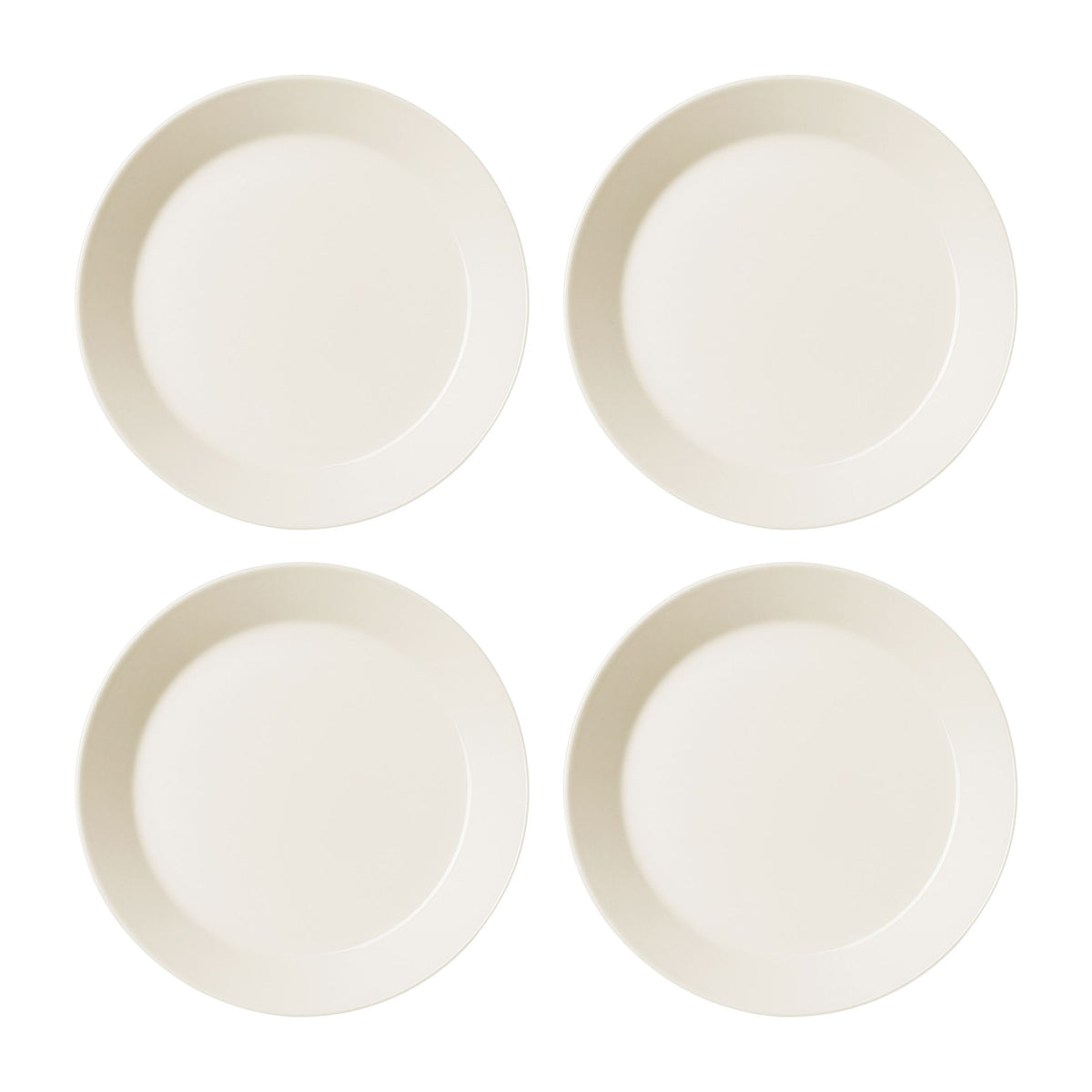 Teema Teller 21cm weiß 4-teilig - Teema plate 21cm white 4pc
