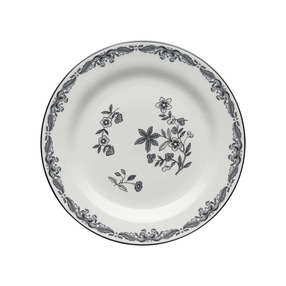 Ostindia Svart lautanen 21cm - Ostindia Svart plate 21cm