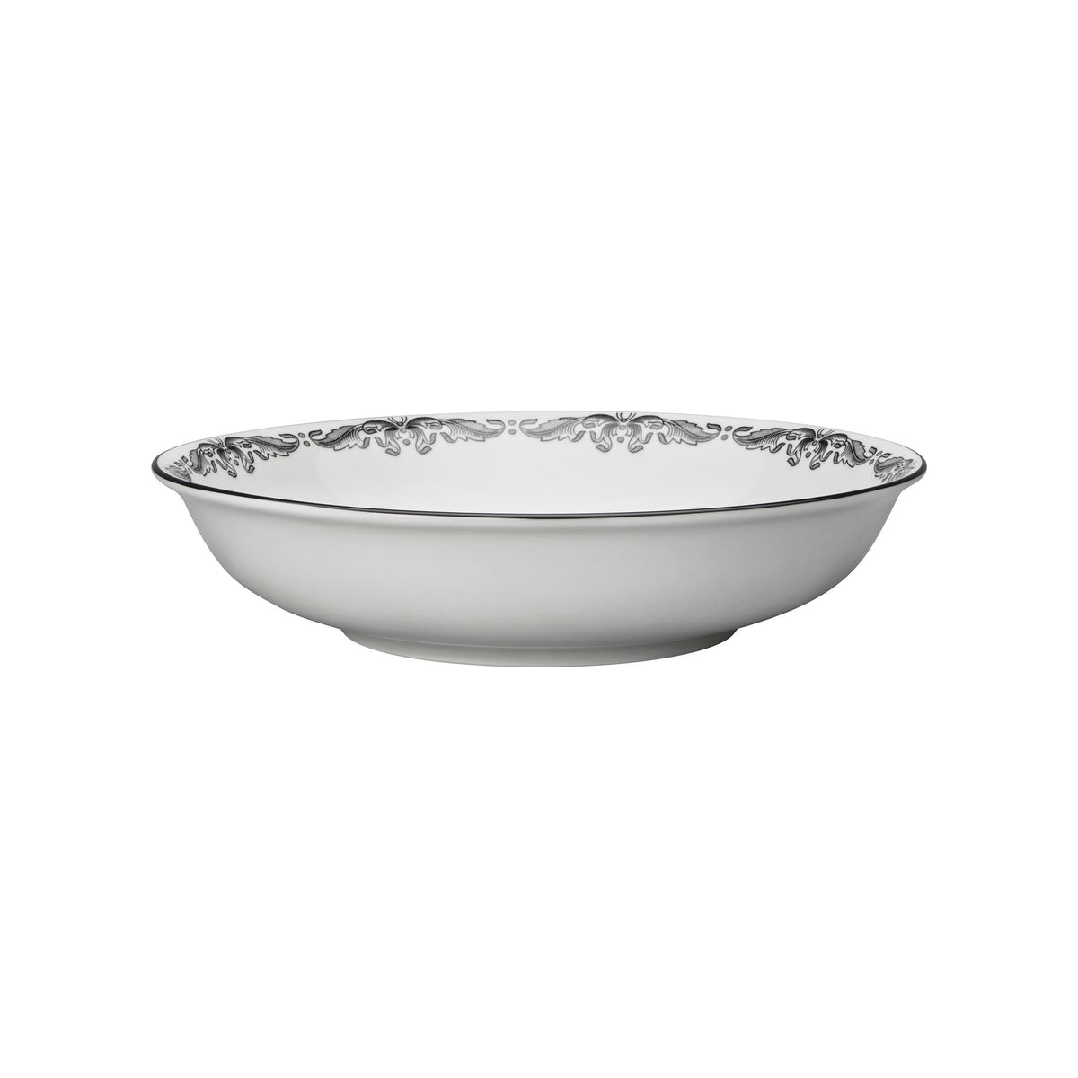 Ostindia Svart syvä lautanen 22 cm - Ostindia Svart plate deep 22cm