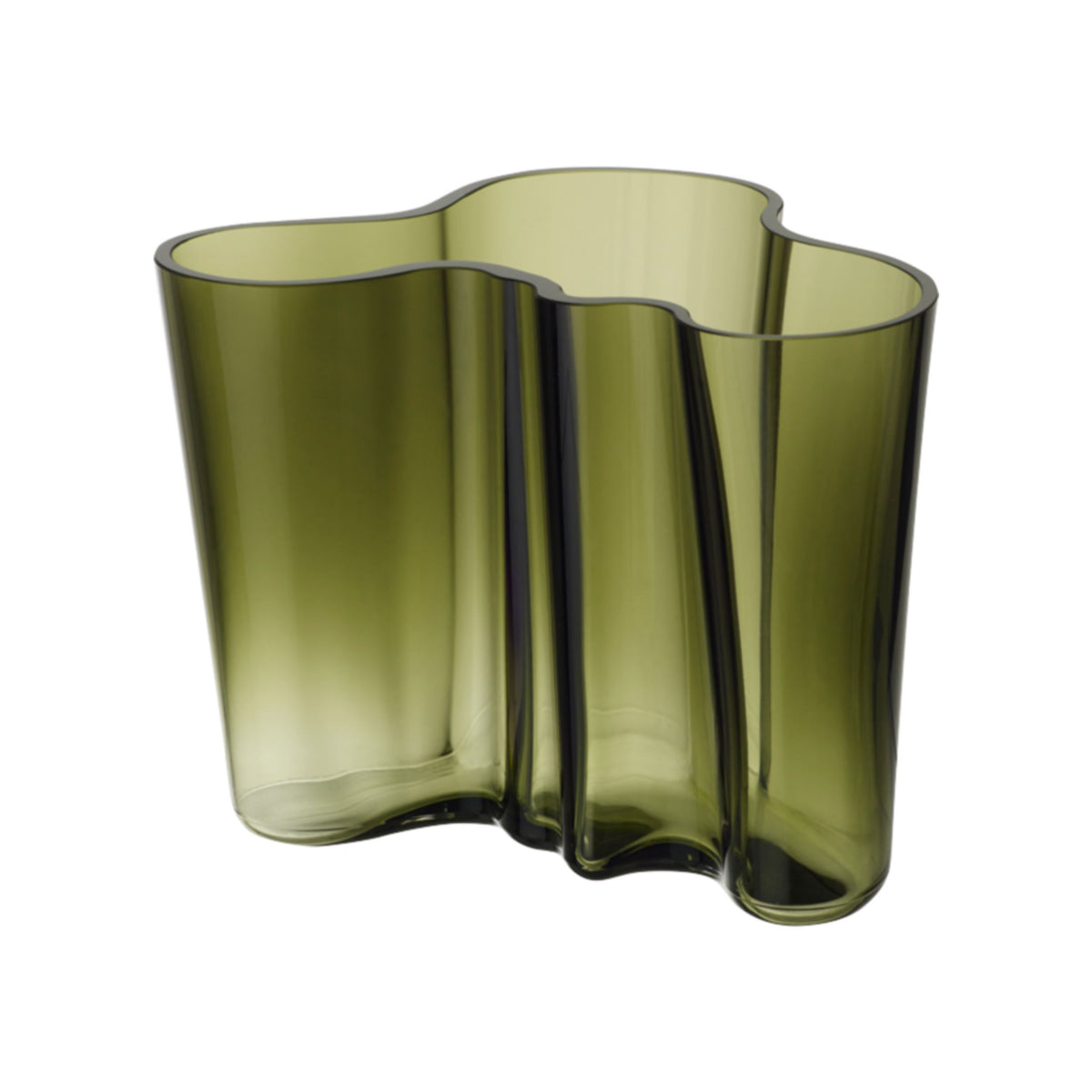 Alvar Aalto Collection Vase 160mm moosgrün - Aalto vase 160mm moss green
