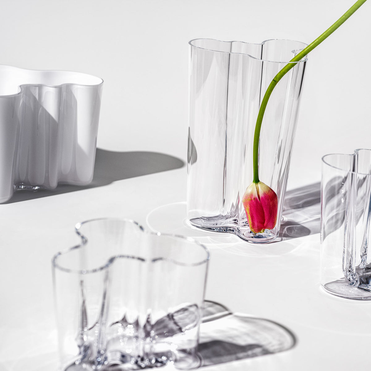 Alvar Aalto Collection Vase 160mm moosgrün - Aalto vase 160mm moss green