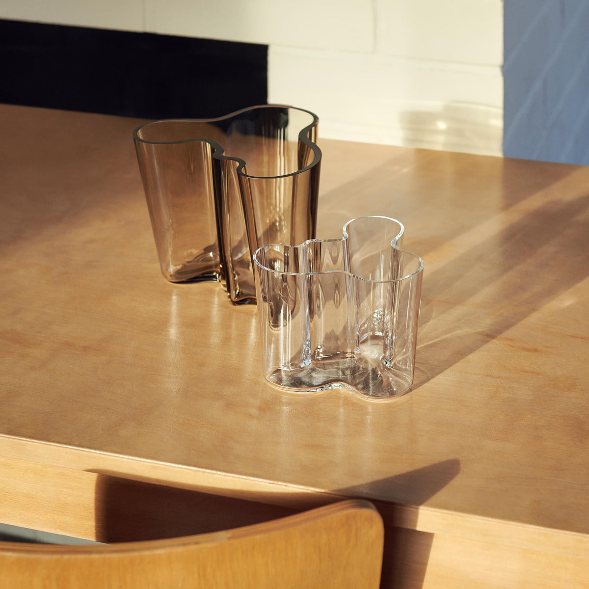 Alvar Aalto Collection Vase 160mm leinen - Aalto vase 160mm linen