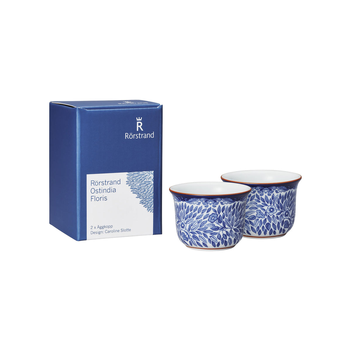 Ostindia Floris Äggkopp 4cl 2-pack - Ostindia Floris egg cup 2pc