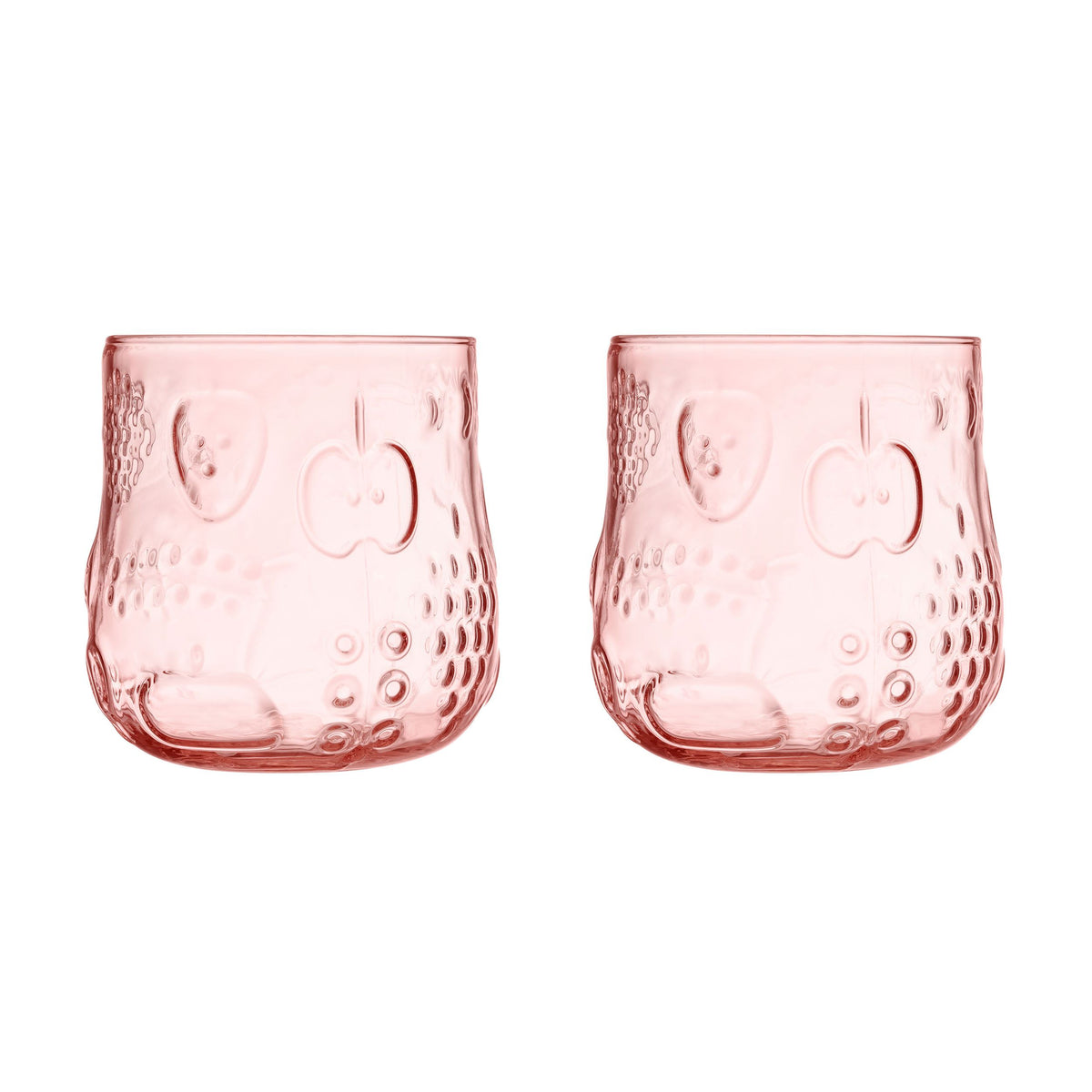 Frutta Glas 25cl lachsrosa 2Stk - Frutta tumbler 25cl salmon pink 2pc