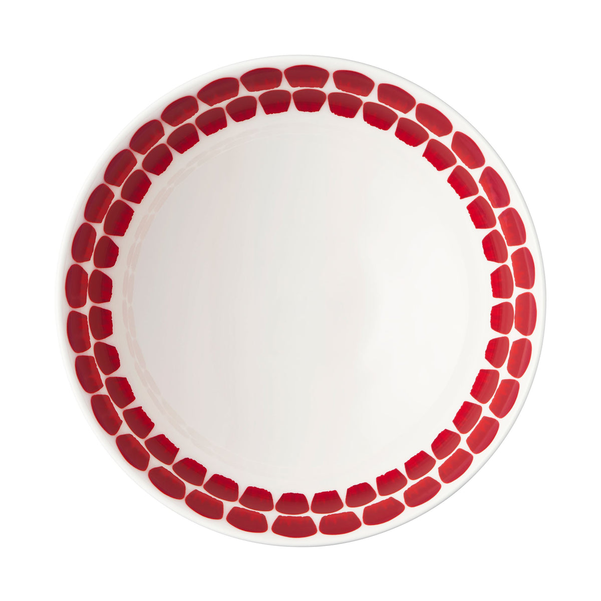 Tuokio djup tallrik 18cm röd - Tuokio plate deep 18cm red