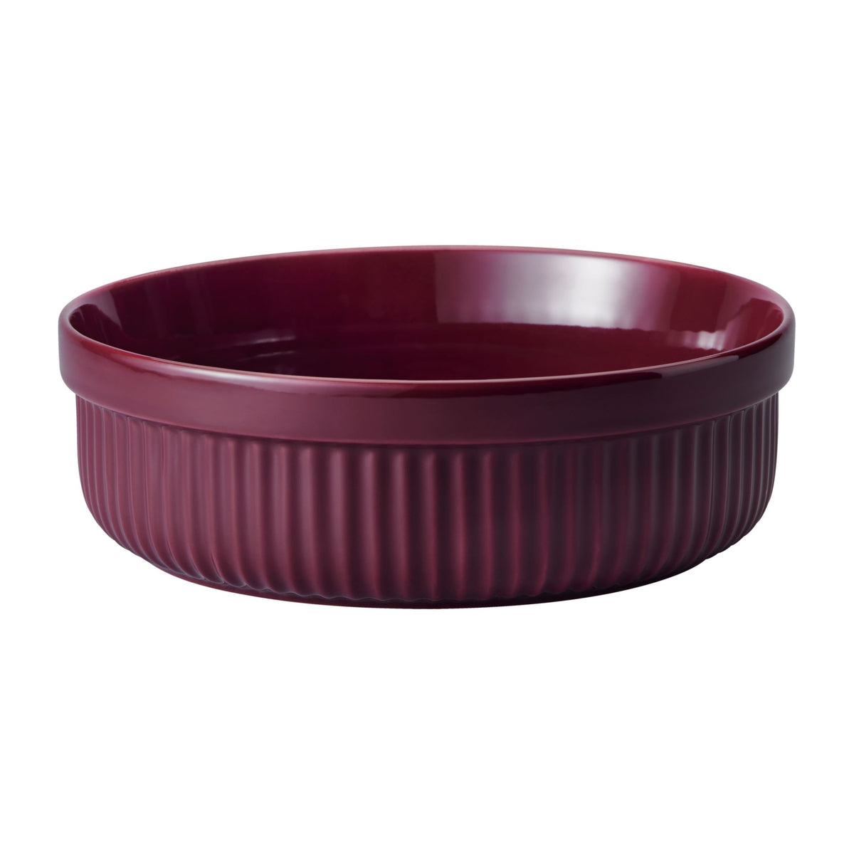 Uunikokki rund ugnsform 2L plommonfärgad - Uunikokki oven dish round 2L plum