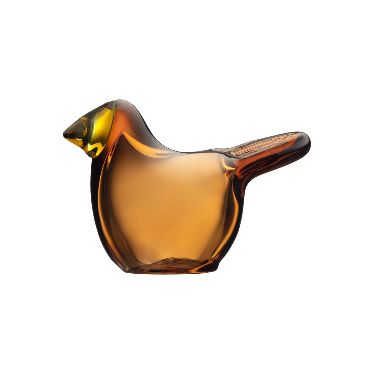 Birds by Toikka Fliegenschnäpper 95x60mm Kupfer-zitronengelb - BBT Flycatcher 95x60mm copper-lemon
