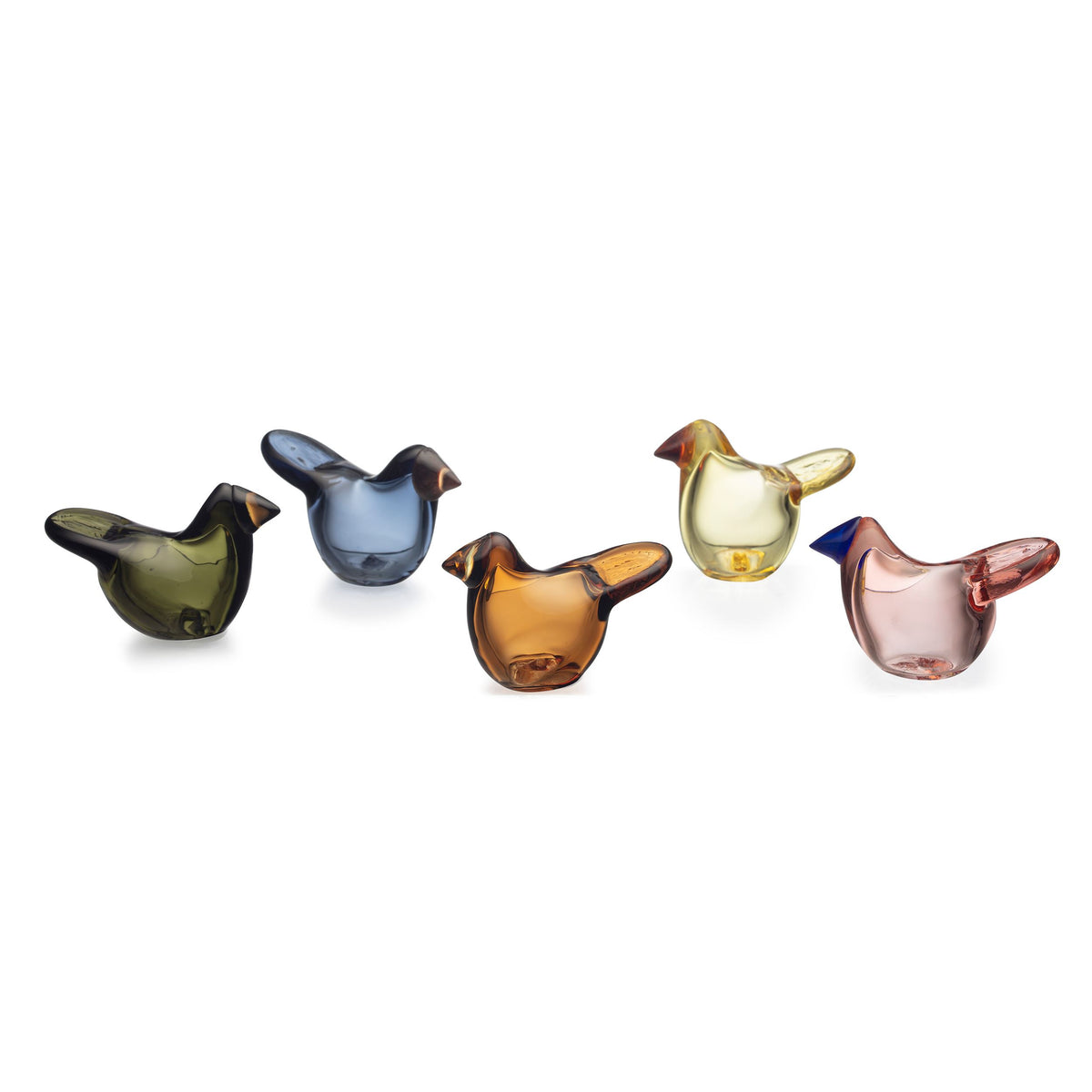 Birds by Toikka Fliegenschnäpper 95x60mm Kupfer-zitronengelb - BBT Flycatcher 95x60mm copper-lemon
