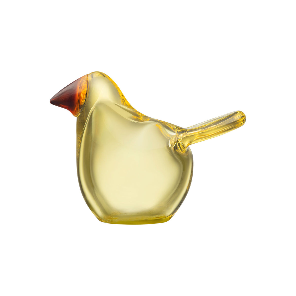 Birds by Toikka Fliegenschnäpper 95x60mm zitronengelb-Kupfer - BBT Flycatcher 95x60mm lemon-copper