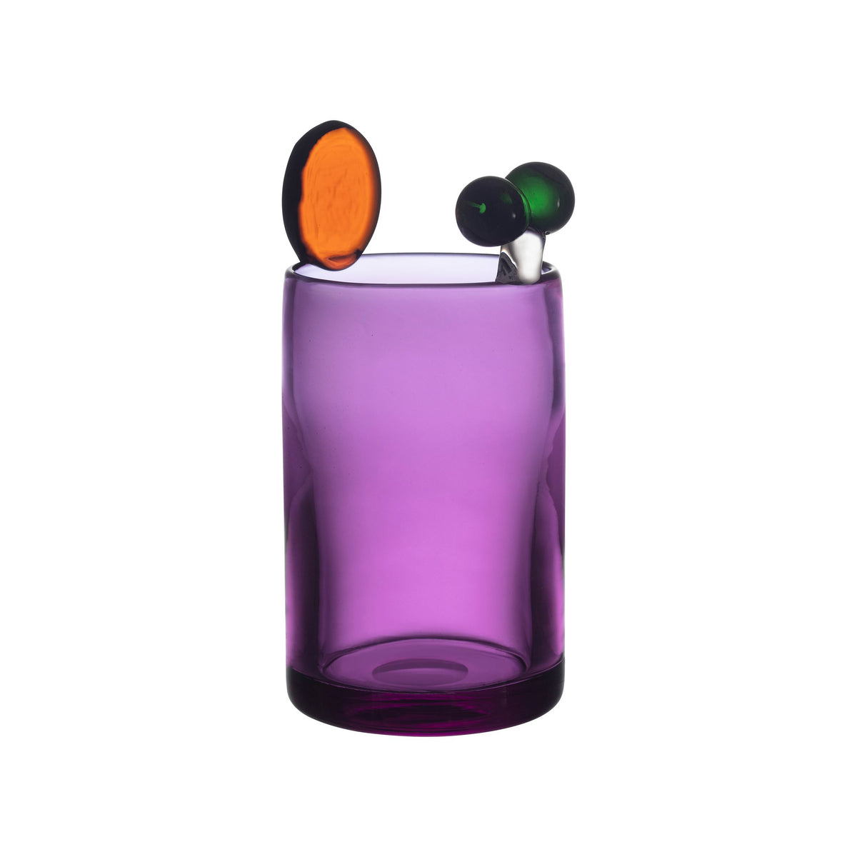 PomPom Vase 160mm amethyst - PomPom vase 160mm amethyst