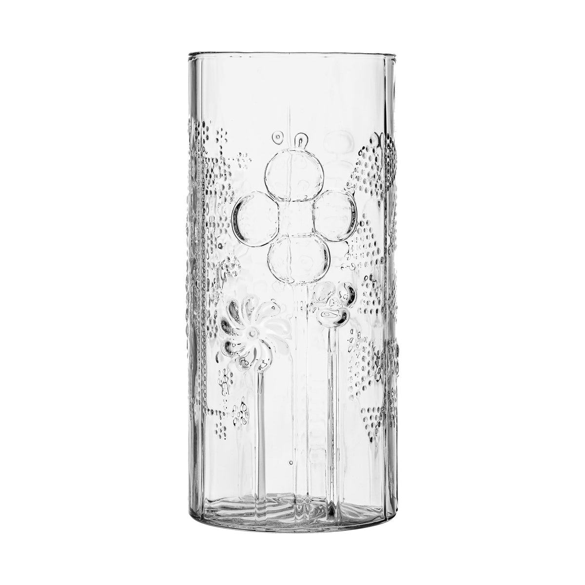 Flora vase 250mm clear