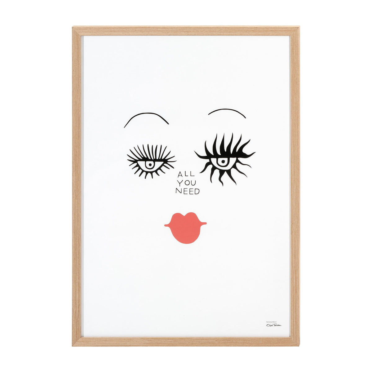 Oiva Toikka Collection Art poster 50x70cm All you need - OTC art poster 50x70cm All you need