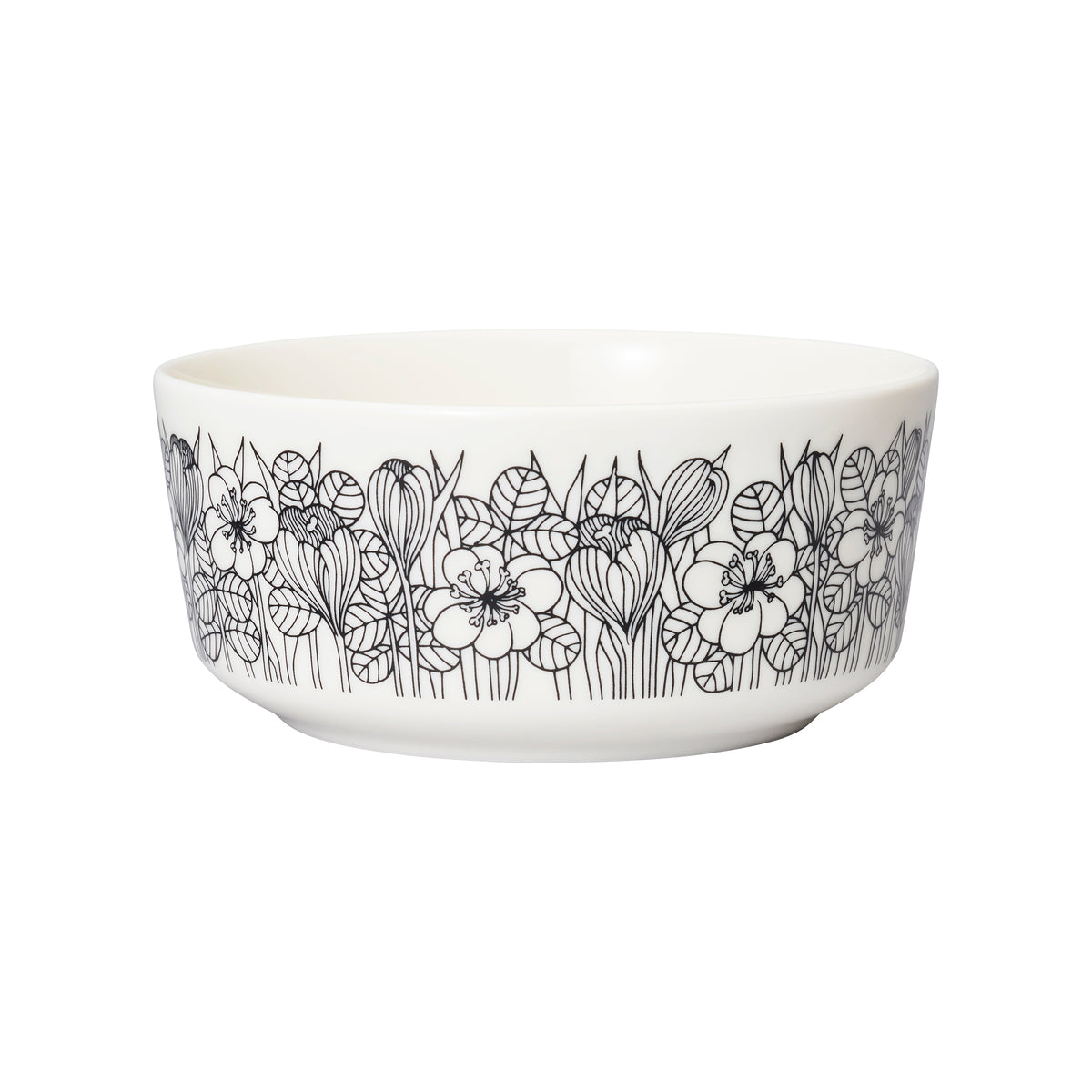 Krokus skål 13cm svart - Krokus bowl 13cm black