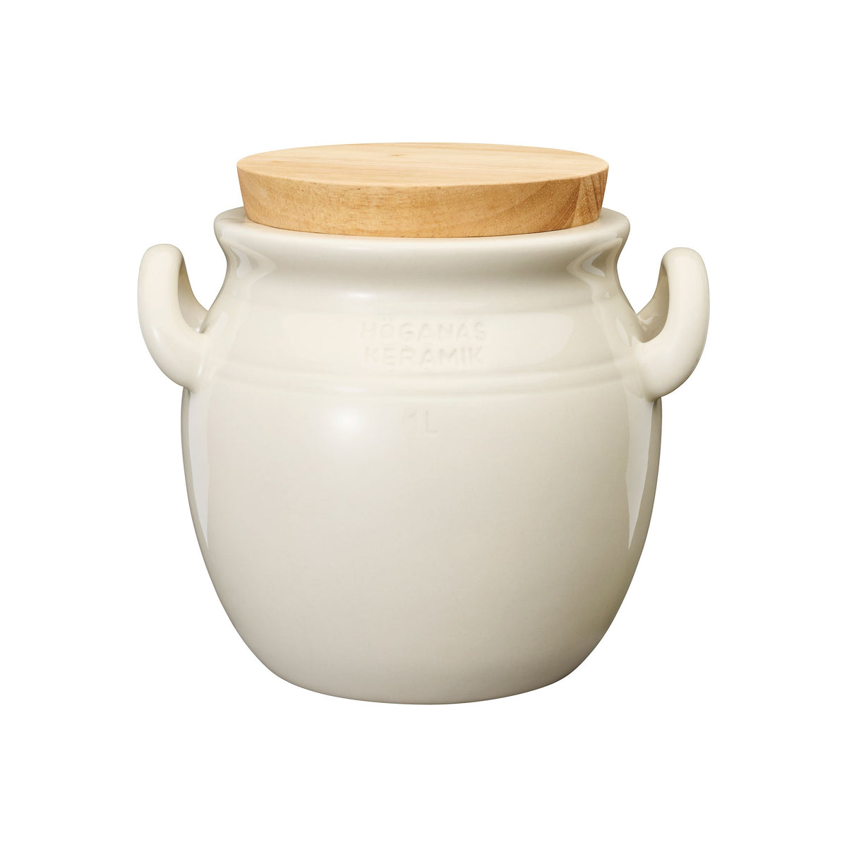 Höganäs Keramik krus 1L sand - Höganäs Keramik pot 1L sand