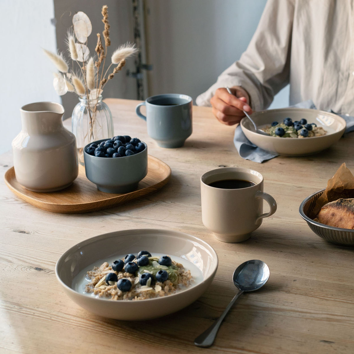 Höganäs Keramik mugg 0,3L horisont - Höganäs Keramik mug 30cl horizon