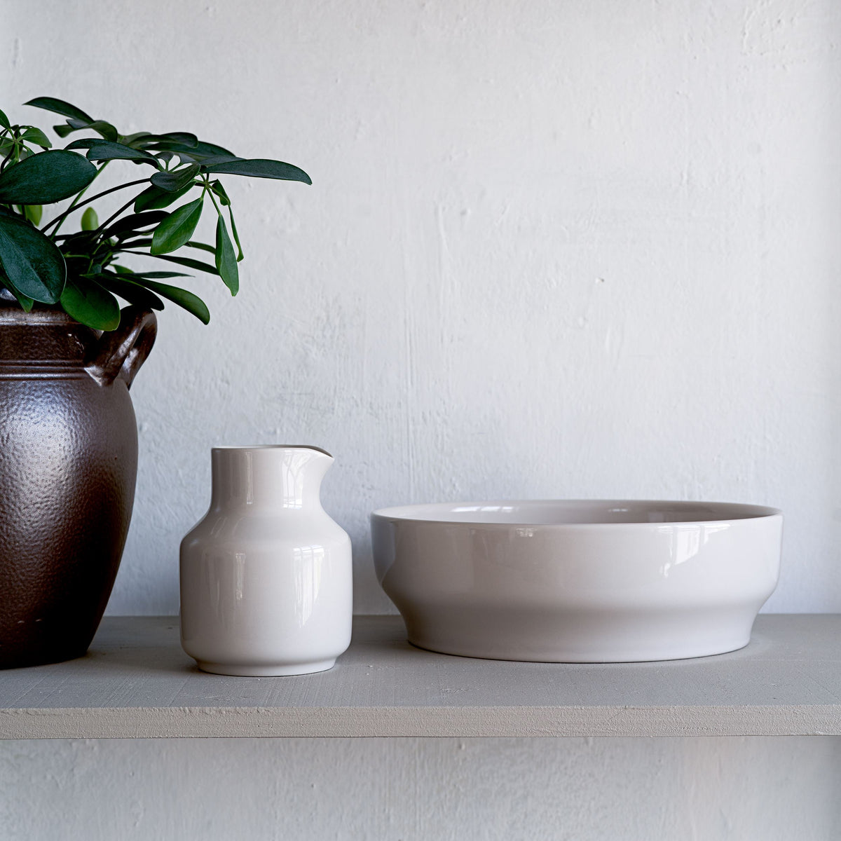 Höganäs Keramik skål 3,3L sand - Höganäs Keramik bowl 3,3L sand
